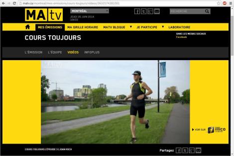 Cours toujours, MATV, 25 juin 2014